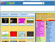 Tablet Screenshot of farbigespiele.com